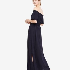 NWT Ann Taylor Off the Shoulder Maxi Dress
